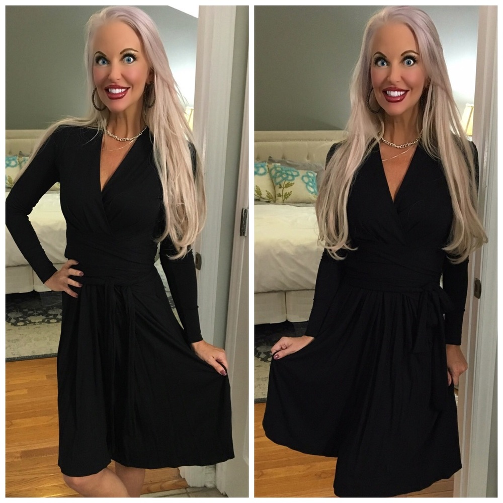 ❤️AMAZING! LAST 1! Stunning Wrap Style Dress! - Picture 1 of 2
